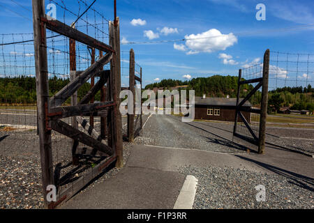 Vojna Memorial, Museo delle vittime del comunismo, vicino Pribram, Repubblica Ceca, Europa comunismo Cecoslovacchia Foto Stock