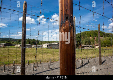 Vojna Memorial, Museo delle vittime del comunismo, vicino Pribram, Repubblica Ceca, Europa comunismo Cecoslovacchia Foto Stock