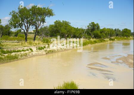 White River in Sud Dakota Badlands - Interno, SD. Dakota del Sud Raccolta foto Foto Stock