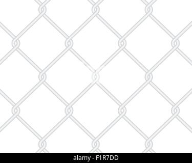 Filo metallico sullo sfondo di recinzione. Illustrazione Vettoriale. Illustrazione Vettoriale