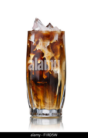 Dublino caffè ghiacciato con panna Foto Stock