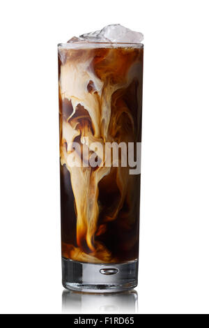 Dublino caffè ghiacciato con panna Foto Stock