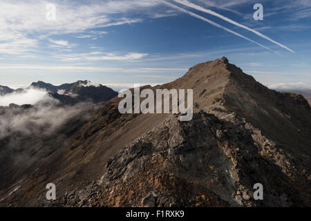 Bruach Na Frithe, Cuillin, Isola di Skye, Scotland, Regno Unito Foto Stock