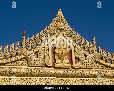 I templi buddisti di Bagan (pagano), Myanmar (Birmania), Asia Foto Stock