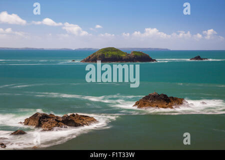 Solva, Pembrokeshire, Wales, Regno Unito, Europa Foto Stock