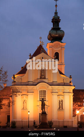 Ungheria Győr chiesa carmelitana Gyor monumento religioso Foto Stock