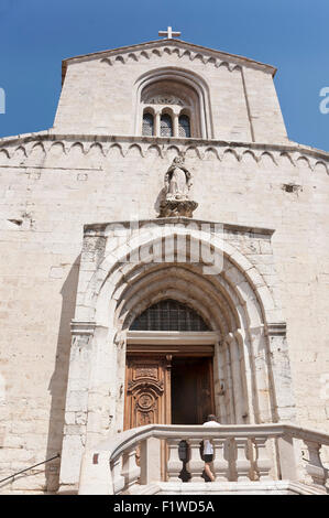 Cattedrale di Notre-Dame du Puy, Le Puy cattedrale, Grasse, Alpes-Maritimes reparto, Francia Foto Stock