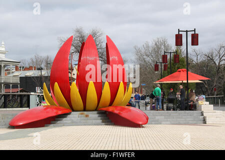 Il quartiere cinese (Dai Gum San) in Bendigo, Victoria. Foto Stock