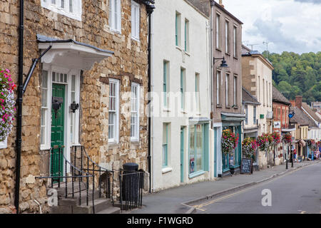 Il Cotswold modo in Wotton-under-Edge, Gloucestershire, England, Regno Unito Foto Stock