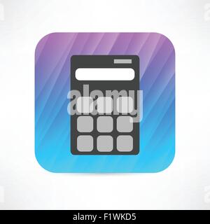 icona del calcolatore Illustrazione Vettoriale