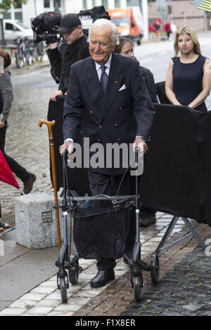 Cerimonia Commemorativa per James ultimo in chiesa Michaelis dotata di: Martin Boettcher dove: Amburgo, Germania Quando: 08 Lug 2015 Foto Stock