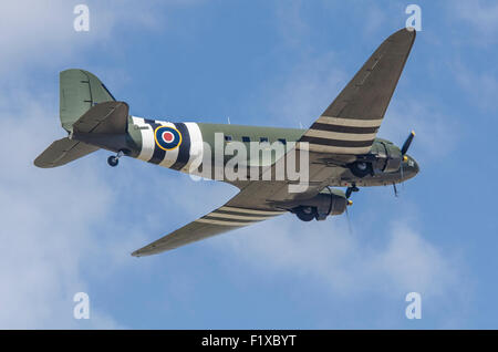 Douglas C-47 Dakota ZA947 Battle of Britain Memorial Flight Foto Stock