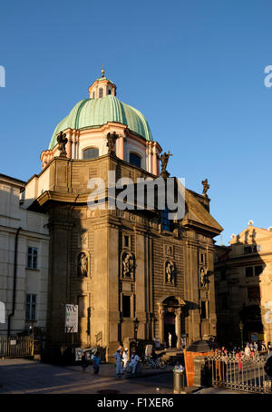 San Francesco di Assisi Chiesa di Praga Repubblica Ceca, Europa Foto Stock