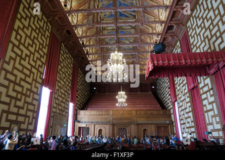 Interno del Municipio di Stoccolma, Svezia, Europa Foto Stock