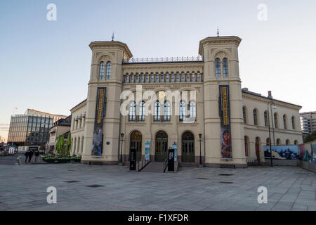 Premio Nobel per la Pace, centro di Oslo, Norvegia Foto Stock