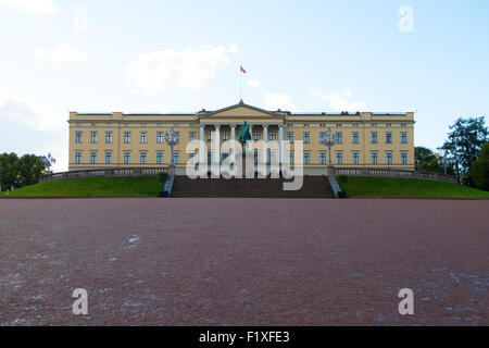 Royal Palace, Oslo, Norvegia Foto Stock