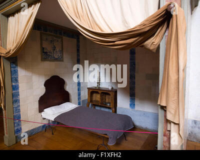 Monaco della cella presso il palazzo di Mafra o Royal Mafra Convento, Mafra, Portogallo, Europa Foto Stock