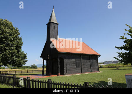 Chiesa del Gesù ferito in Pleso, Velika Gorica, Croazia il 10 giugno 2015. Foto Stock