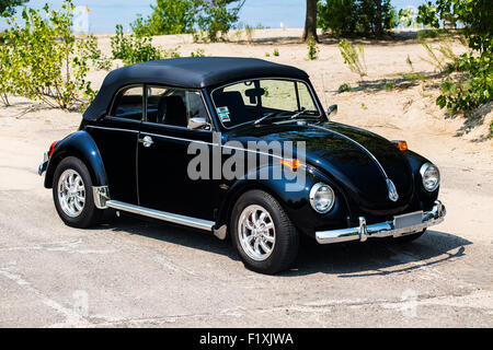 1972 Volkswagen Cabrio Karman Pullman convertibile integrata Foto Stock