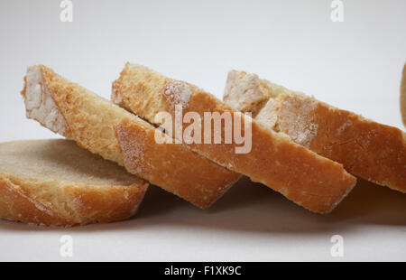 Pane affettato Foto Stock