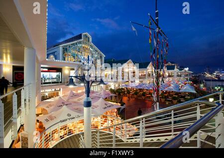 Sud Africa, Western Cape, Cape Town, Victoria and Alfred Waterfront, centro commerciale Victoria Wharf Foto Stock