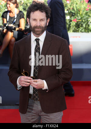 Venezia, Italia. 08 Sep, 2015. Direttore Charlie Kaufman assiste Anomalisa Premiere durante la 72a Mostra del Cinema di Venezia il 08 settembre, 2015 a Venezia Credit: Andrea Spinelli/Alamy Live News Foto Stock