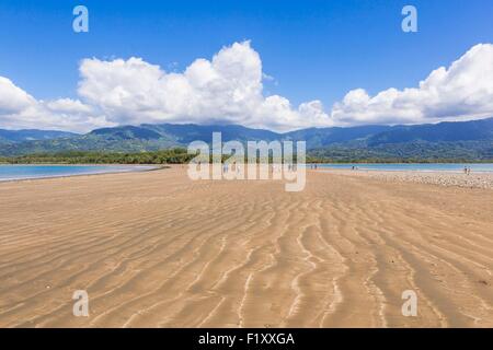 Costa Rica, Puntarenas provincia, Marino Ballena National Park Foto Stock