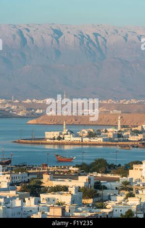 Il sultanato di Oman, gouvernorate di cenere Sharqiyah, il porto di Sur Foto Stock