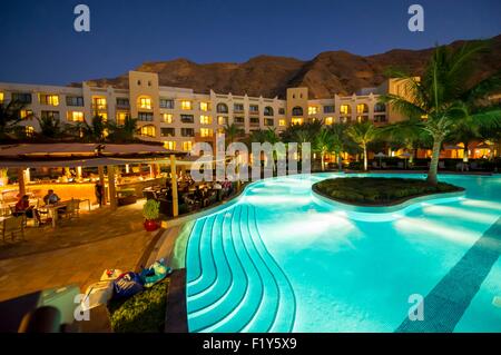 Oman, Moscato, Barr Al Jissah Resort, Shangri La Hotel Foto Stock