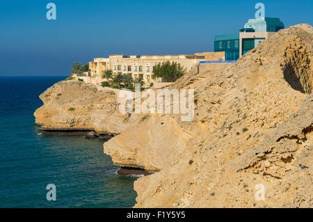 Oman, Moscato, Qantab, Barr Al Jissah Resort, Shangri La Hotel Foto Stock