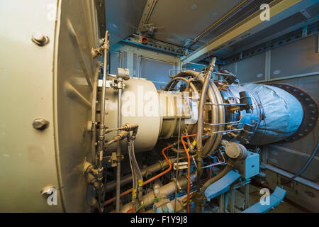 Generatore,Alaska,Power Plant,Prudhoe Bay Foto Stock