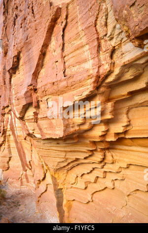 Vista in Grand Lavare a Capitol Reef National Park nello Utah centrale Foto Stock