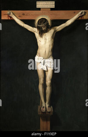 Diego Velázquez - Cristo crocifisso Foto Stock