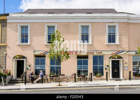 Teddy's Promenade Cafe, Dun Laoghaire, Dun Laoghaire-Rathdown, Irlanda Foto Stock