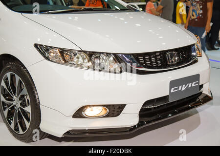 BANGKOK - marzo 30 : Honda Civic auto sul display al trentacinquesimo Bangkok International Motor Show il 30 marzo 2014 Foto Stock