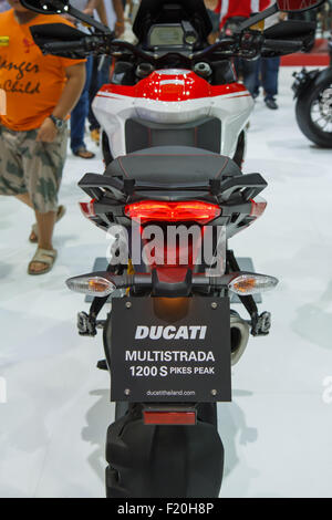 BANGKOK - MARZO 30: Ducati Multistrada 1200 S MOTO sul display al trentacinquesimo Bangkok International Motor Show 2014 Foto Stock
