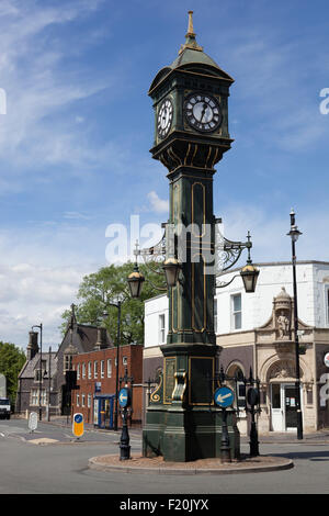 Il Chamberlain orologio, Warstone Lane, Jewellery Quarter, Birmingham, West Midlands, England, Regno Unito, Europa Foto Stock