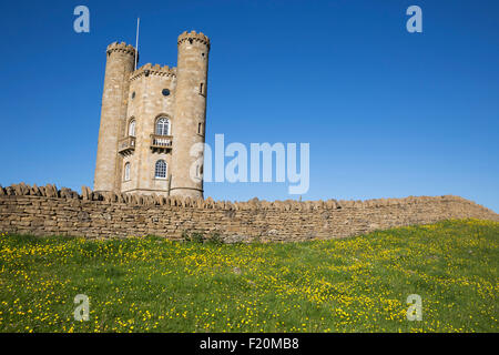 Torre di Broadway, Broadway, Cotswolds, Worcestershire Inghilterra, Regno Unito, Europa Foto Stock