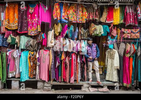 India Rajasthan, Udaipur, scene di strada Foto Stock