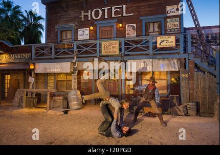 Stati Uniti, Arizona, Tuscon, Old Tucson Studios Foto Stock