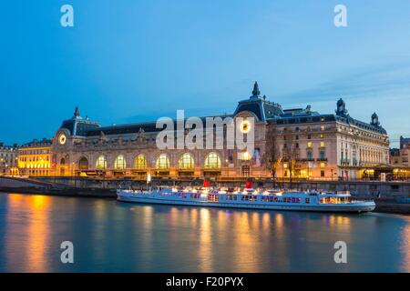 Francia, Parigi, le rive della Senna elencati come patrimonio mondiale dall UNESCO, il museo Orsay Foto Stock