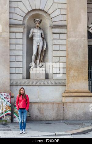 L'Italia, Lombardia, Milano, Porta Venezia (Porta Orientale), Rodolfo Vantini edificio risalente al 1828 in stile neoclassico Foto Stock