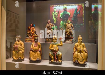 Singapore, il quartiere finanziario, il Museo Peranakan Foto Stock