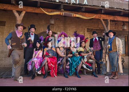 Stati Uniti, Arizona, Tuscon, Old Tucson Studios Foto Stock