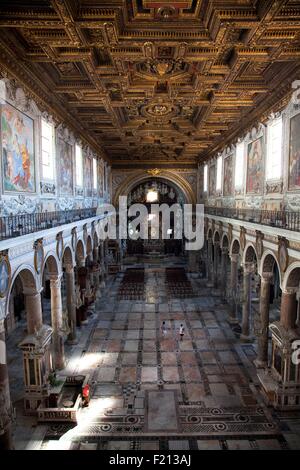 L'Italia, Lazio, Roma, centro storico elencati come patrimonio mondiale dall' UNESCO, Aracoeli Foto Stock