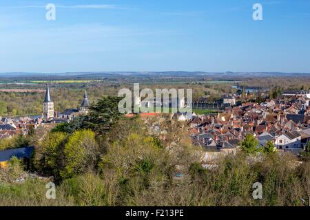 Francia, Nièvre, La Charite sur Loire Foto Stock