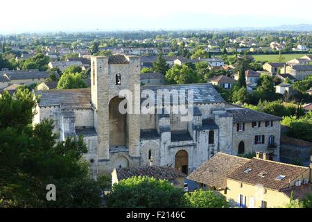 Francia, Vaucluse, Pernes Les Fontaines, la Chiesa di Nostra Signora di Nazareth (XI) Foto Stock