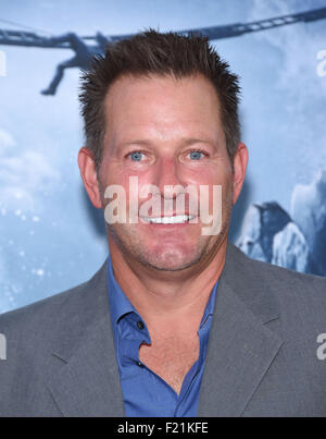 Hollywood, California, USA. 9 Sep, 2015. Brian Oliver arriva per la premiere del film 'Everest" presso il Teatro Cinese. Credito: Lisa O'Connor/ZUMA filo/Alamy Live News Foto Stock