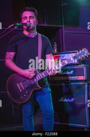 Supporto AvaGrace picchi neri al loro Festival Warm Up Show a Tunbridge Wells Forum con: Craig Matthews dove: Tunbridge Wells, Regno Unito quando: 09 Lug 2015 Foto Stock