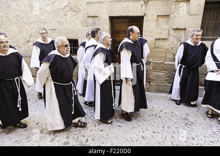 I Religiosi monaci, dettaglio di persone religiose, la convinzione e la fede Foto Stock